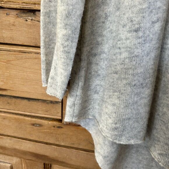 Joie Small Gray Boat Neck Sweater Knit Wool Cashmere Blend Long Sleeve‎ - Picture 5 of 9